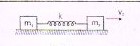 Question image for Two block of masses m1 and m2 are connected with